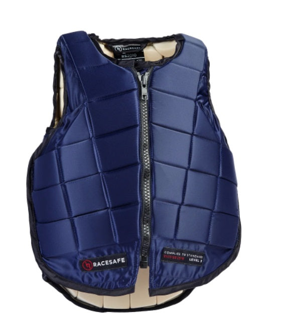Racesafe RS2010 Child Body Protector in Navy or Black