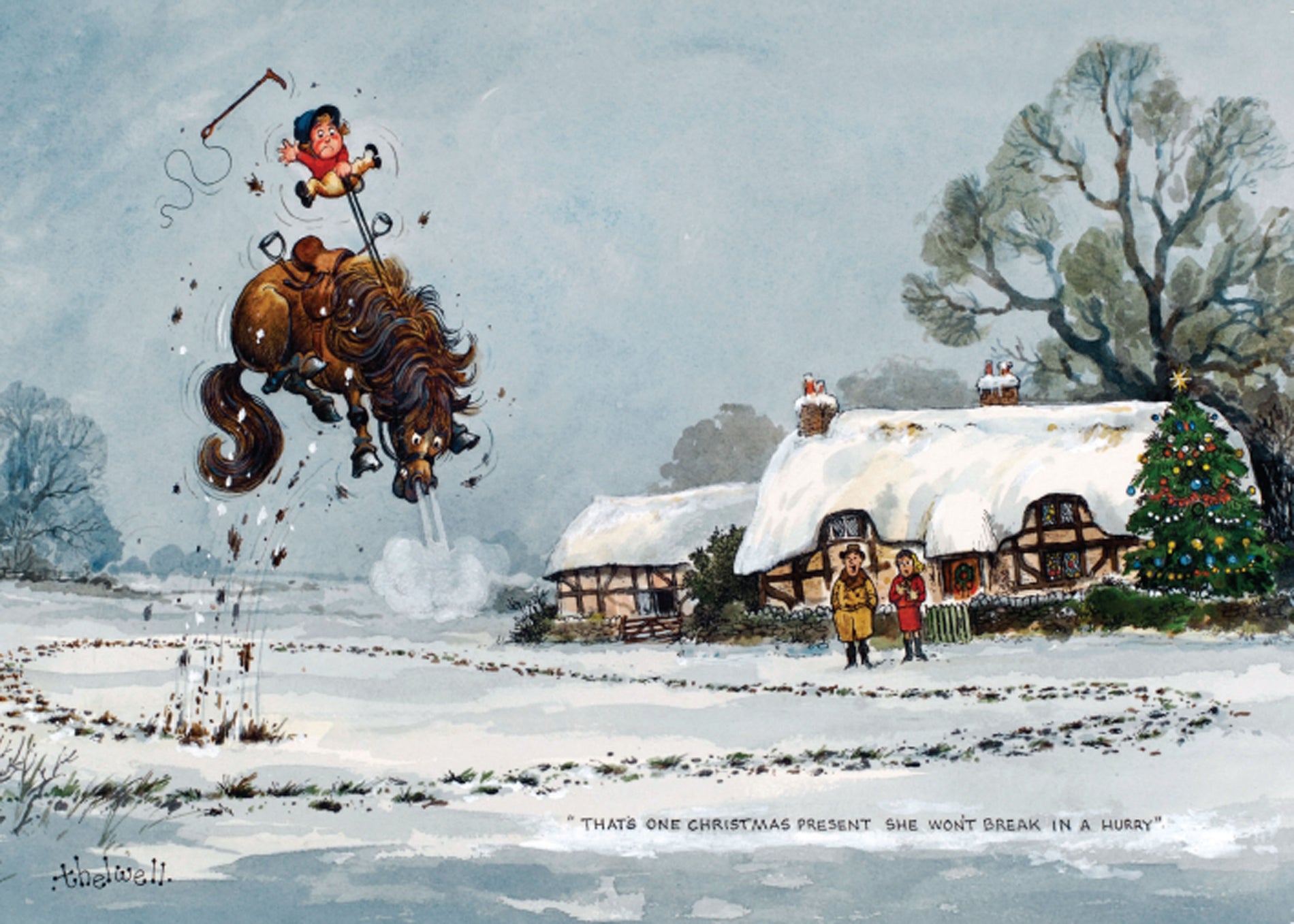 Thelwell Christmas Greeting Cards