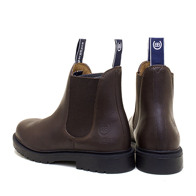 Detroit Steel Toe Cap Work Boots -  Brown