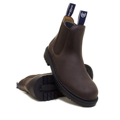 Detroit Steel Toe Cap Work Boots -  Brown