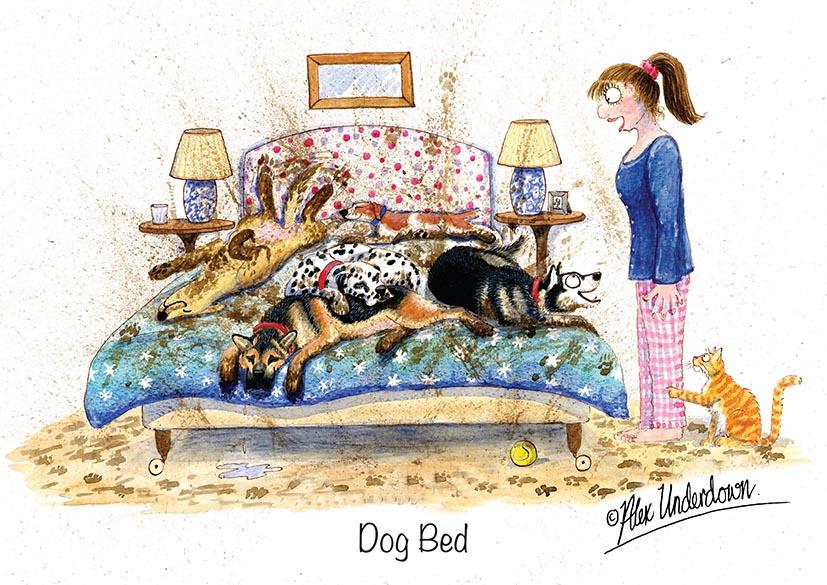 Dog Greeting Cards - Alex Underdown