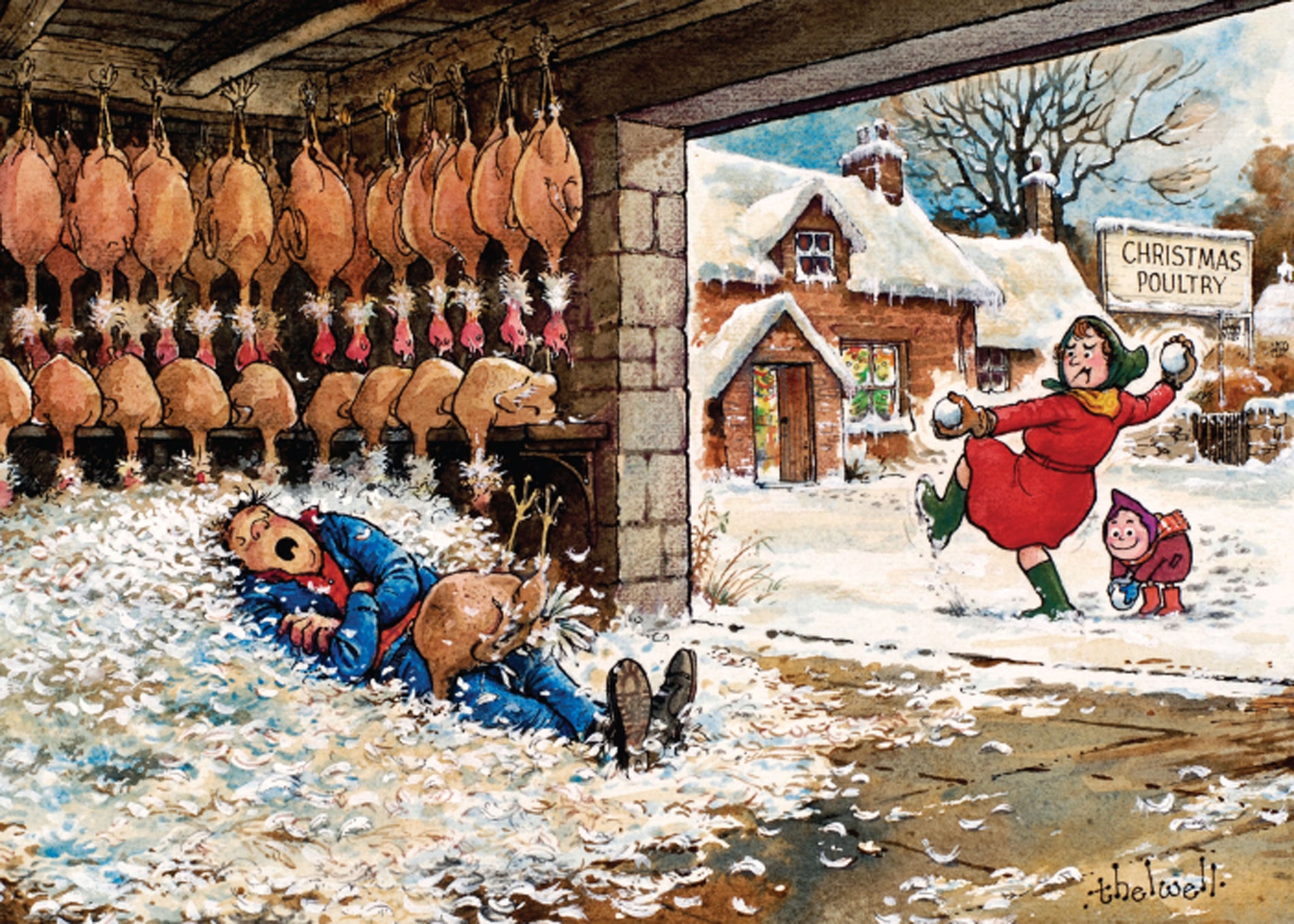 Thelwell Christmas Greeting Cards