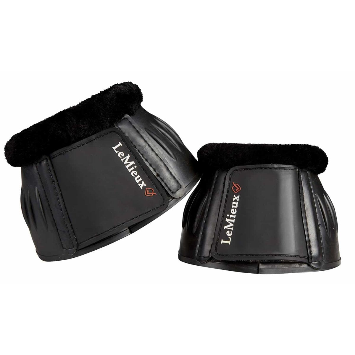 LeMieux Fleece Rubber Bell Boots