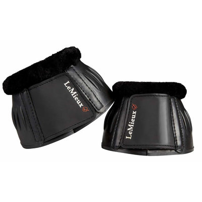 LeMieux Fleece Rubber Bell Boots