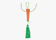 Carrot Horse Toy with Haynet