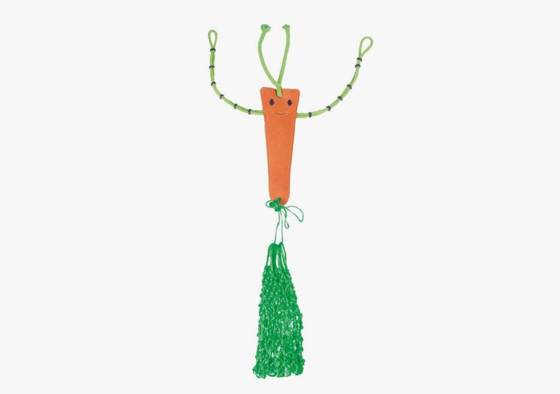 Carrot Horse Toy with Haynet