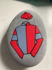 Racing Colours Hand-Painted Paperweights
