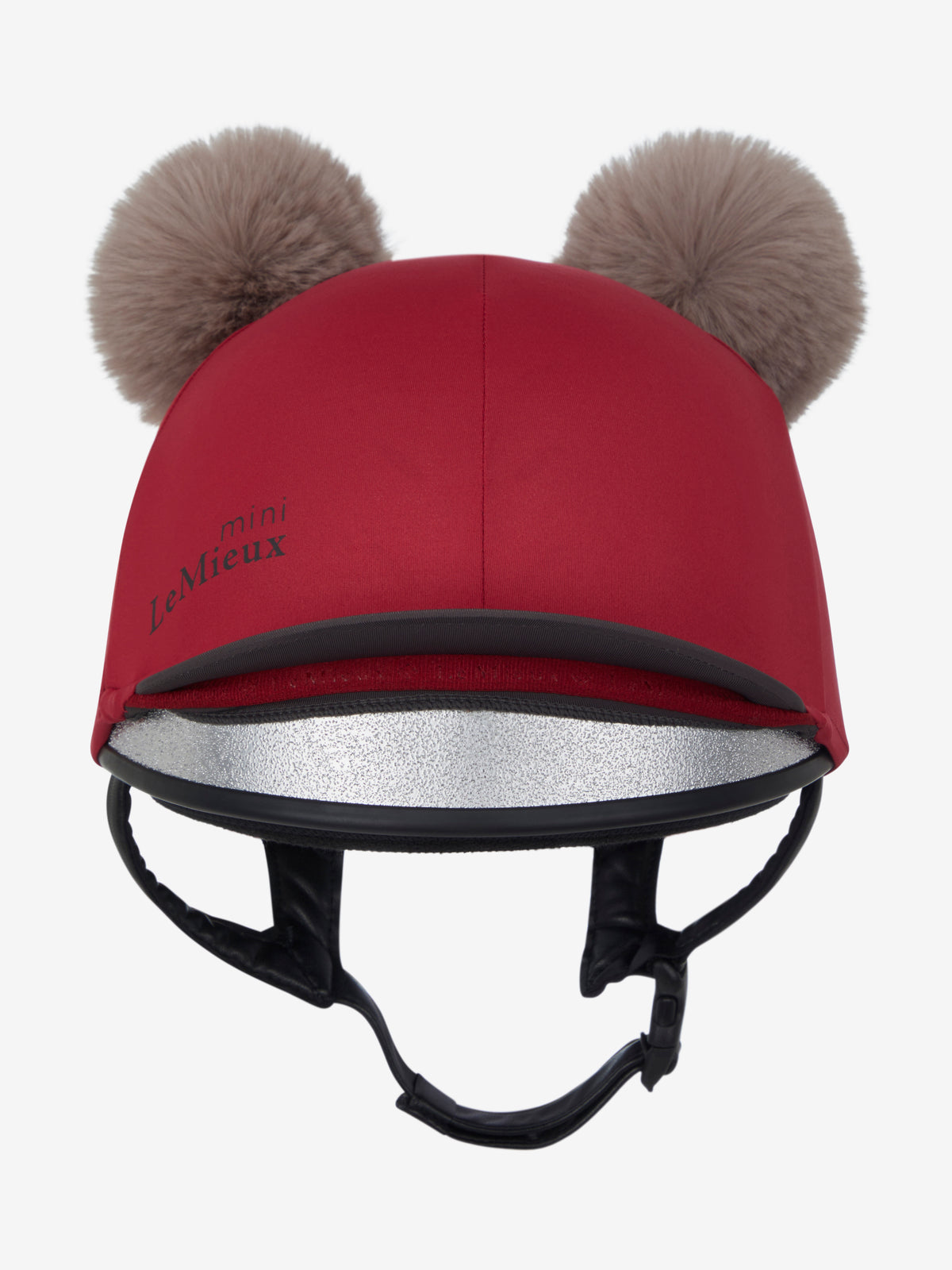 LeMieux Mini Double Pom Hat Silk