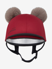 LeMieux Mini Double Pom Hat Silk