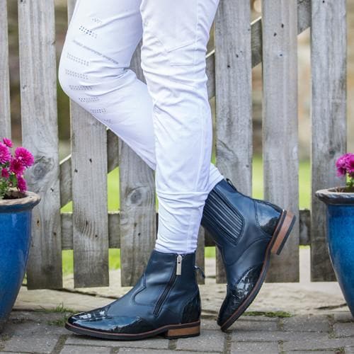 Monroe Blue Short Boot