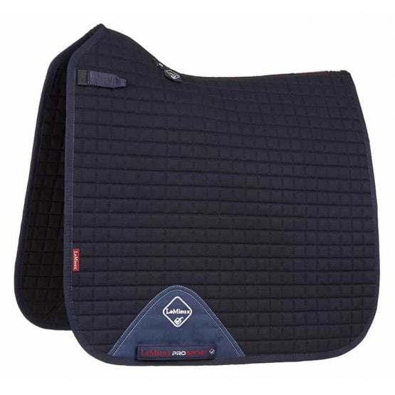 LeMieux ProSport Cotton & Suede Dressage Pads