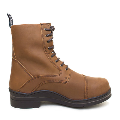 Kentucky Storm Waterproof Jodhpur Boots - Mocha