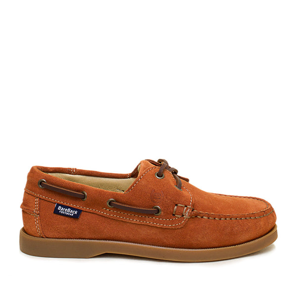 Barco Suede Deck Shoe - Burnt Orange