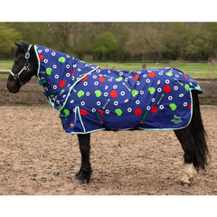 Gallop Ponie Lightweight Apple & Mint Turnout Rug & Neck