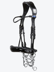 PS of Sweden Passage Lacquered Double Bridle