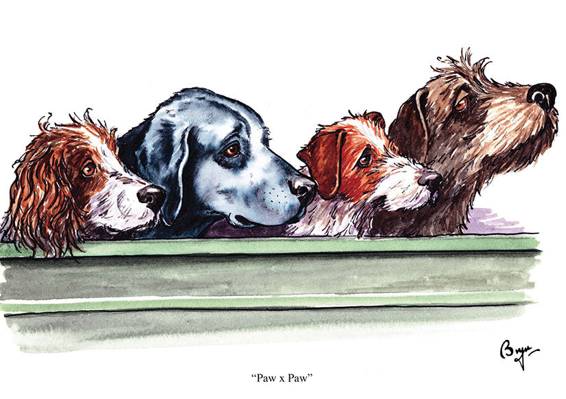 Dog Greeting Cards - Bryn Parry