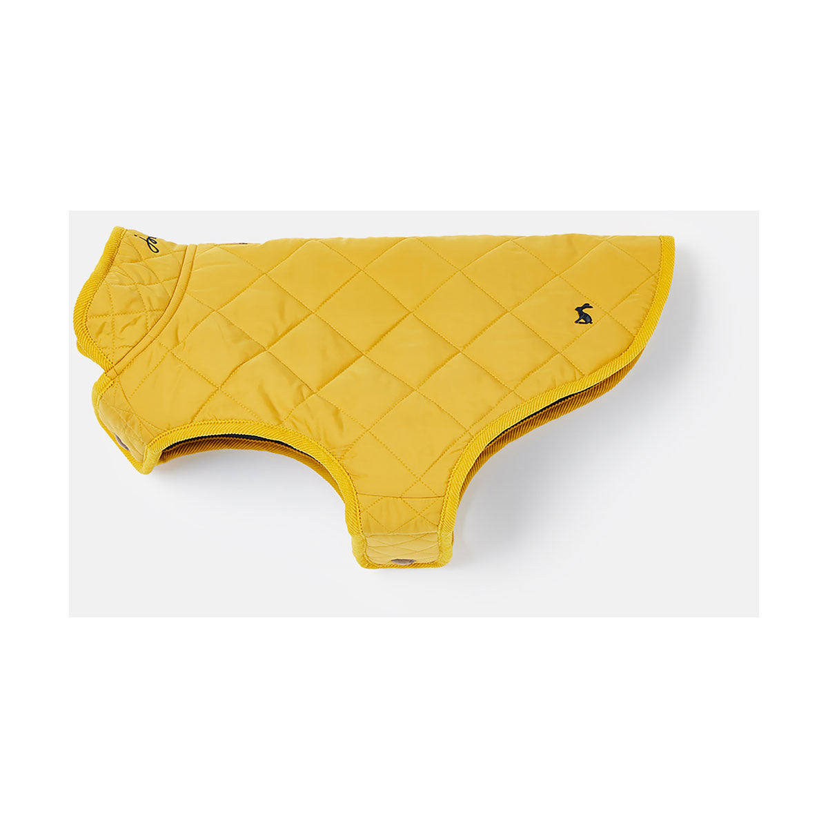 Joules Antique Gold Quilted Dog Coat