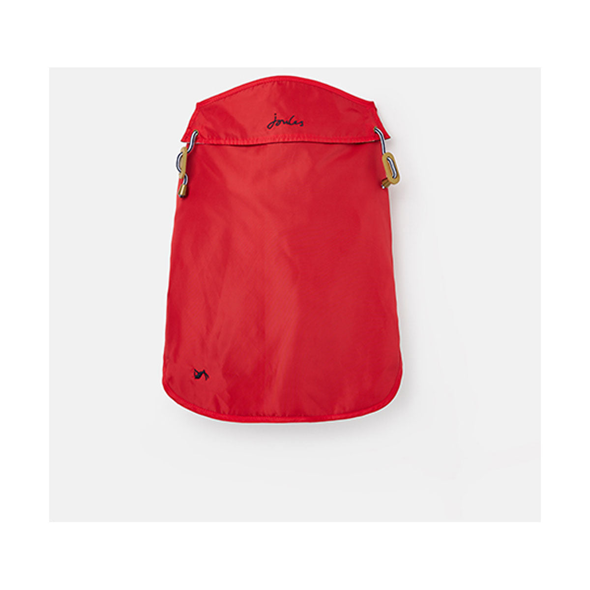 Joules Dog Water Resistant Raincoat - Red