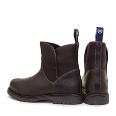 Quebec Waterproof Ankle Boots - Brown