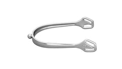 Sprenger ULTRA fit spurs - Stainless steel, 8 mm ball-shaped