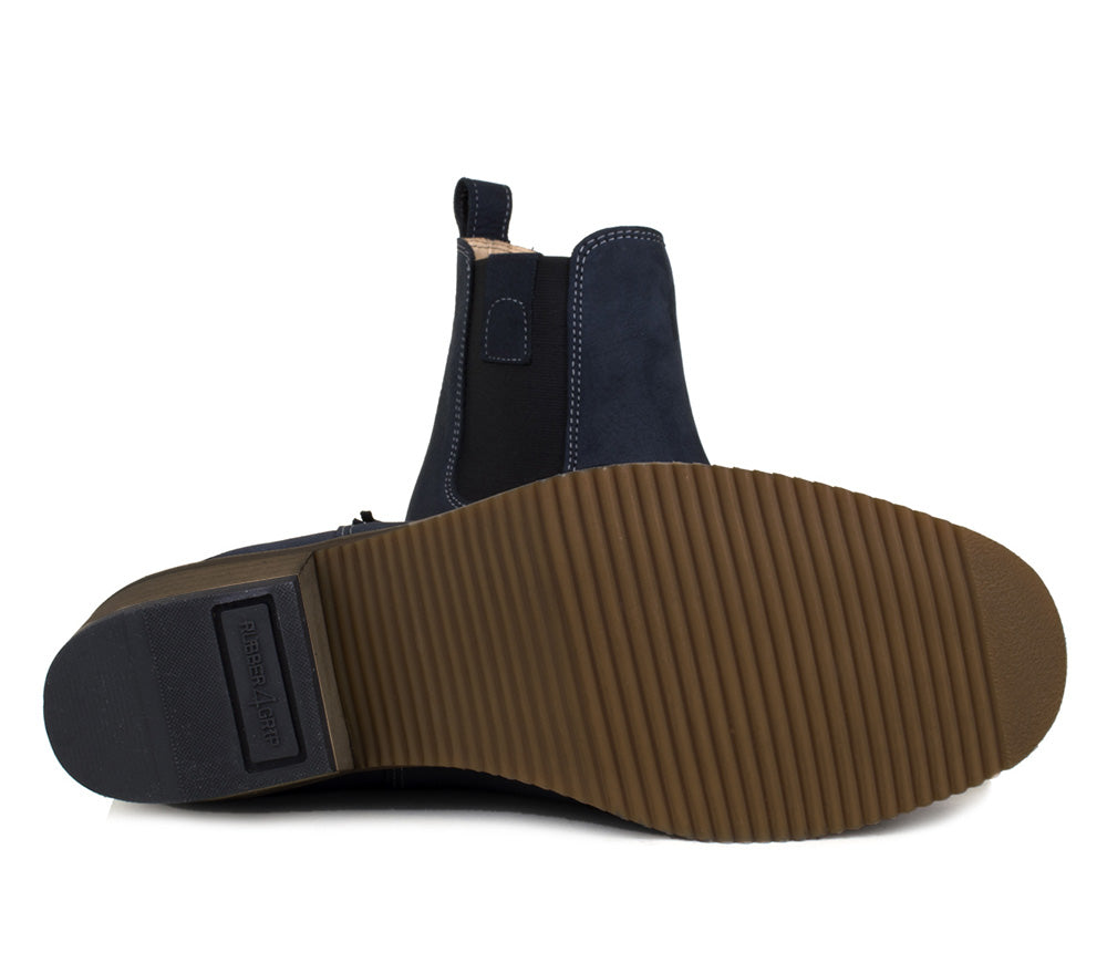 Tulsa Short Boots - Navy