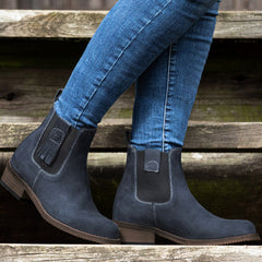 Tulsa Short Boots - Navy