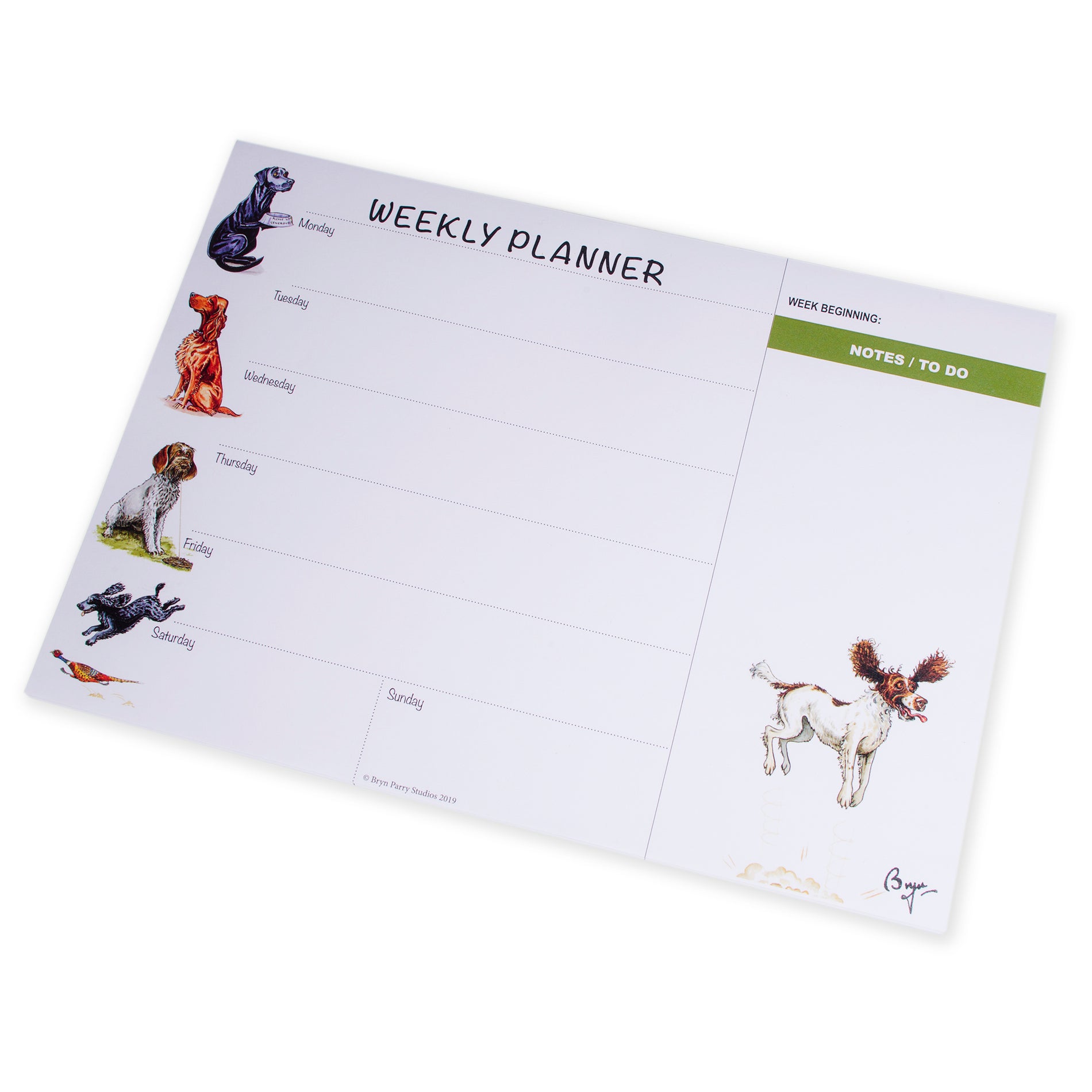 Bryn Parry Weekly Planner