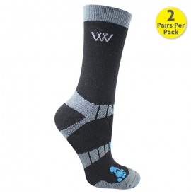 Woofwear Bamboo Short Riding Socks: Pack of 2