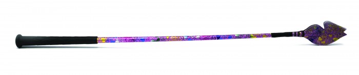 Horse Head Glitter Riding Whip image #