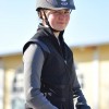 Austrian Rider Benedetta Manfredi in her Black Gilet Air Shell Jacket by Helite.