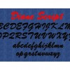 Embroidery Script Alphabet