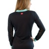 Black-Turquoise Kastel Charlotte UV Protective Shirt