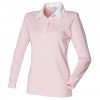 Light Pink Ladies Rugby Shirt 