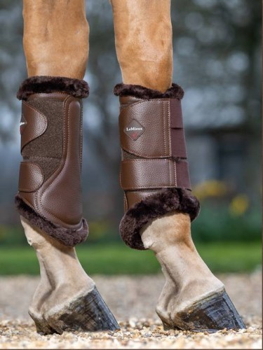 LeMieux Fleece Lined Brushing Boots  image #