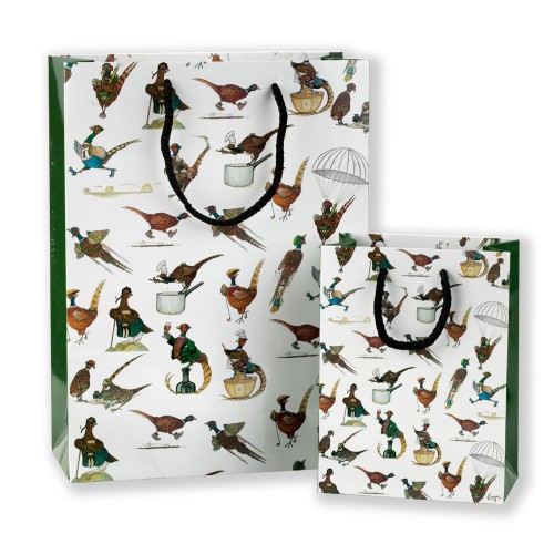 Pheasants Gift Bag by Bryn Parry image #