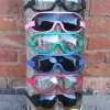 Selection of clear and smoked lens goggles