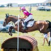 Holly Horton on Cookie coming 10th at Barbury 2* in a Treehouse silk and body protector! Photo credit to Steph Burch photography.