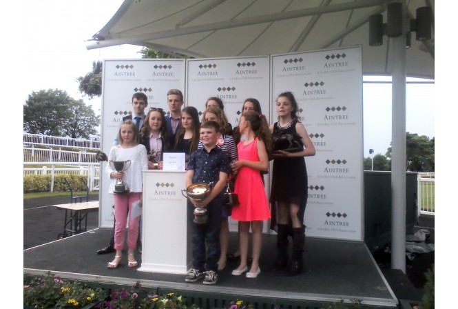 The Winners at The North West Pony Racing Awards