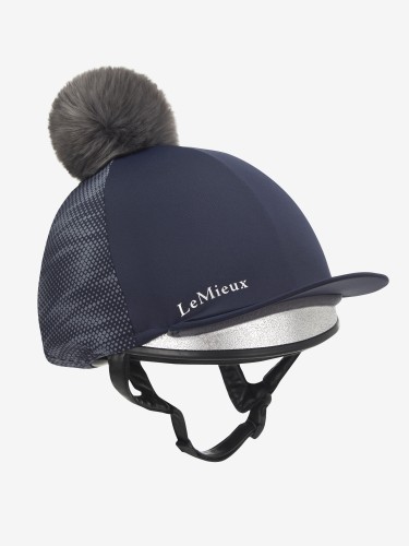 LeMieux Eleanor Reflective Pom Hat Silk image #