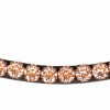 LeMieux Diamante Leather Browband image #