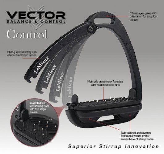 LeMieux Vector Control Safety Stirrup image #