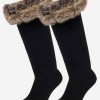 LeMieux Wellington Boot Sock with Faux Fur image #