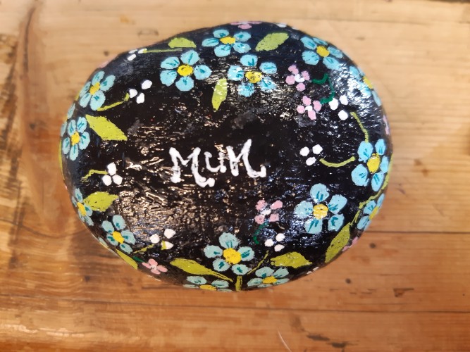 Decorative Paperweight Stones: Mother's Day image #