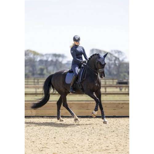 Navy Dressage set with Fly Hood and Snug Boots