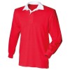 Red Ladies Rugby Shirt 
