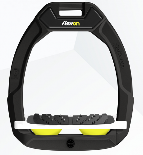 Flex-on Safe-on Black Yellow elastomers.