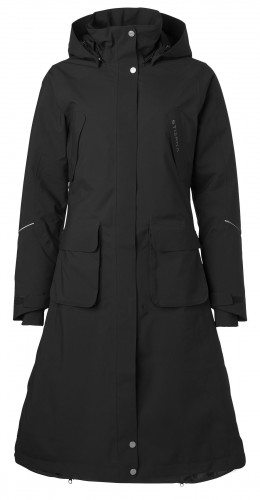 Stierna Stella Winter Long Coat - Black image #