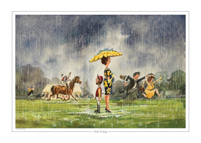 Thelwell Cards - Racing image #