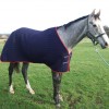The front view of the Thermatex Original Wicking Rug showing the fastening straps.