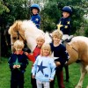 The Twiston-Davis brothers &amp; friends in a selection of printed sweatshirts